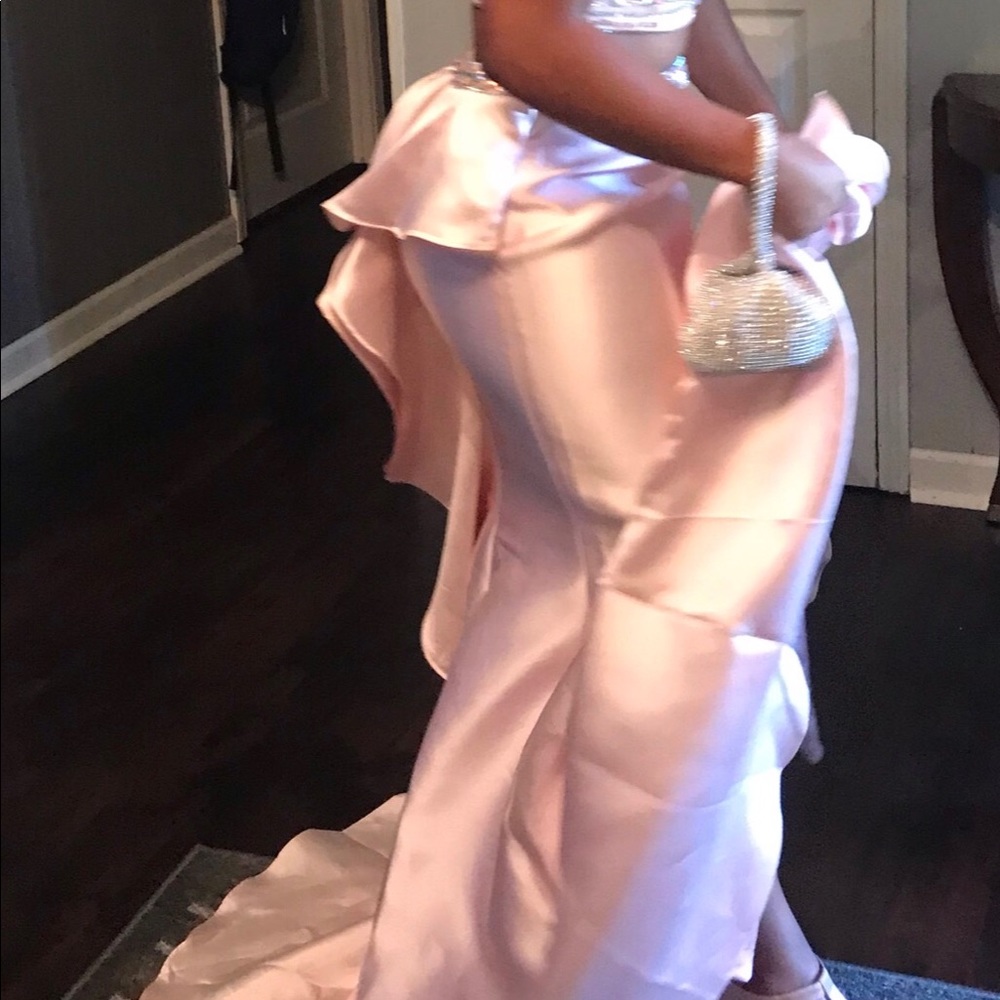 Beautiful Pink, Prom/Formal Pageant Backless Dress - Picture 4 of 5